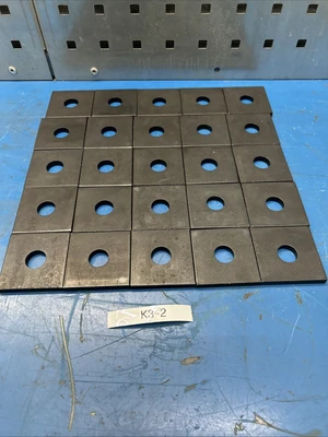 (25) Bolt Square Washers 2”x 2 “ Fast  Shipping! + Warranty