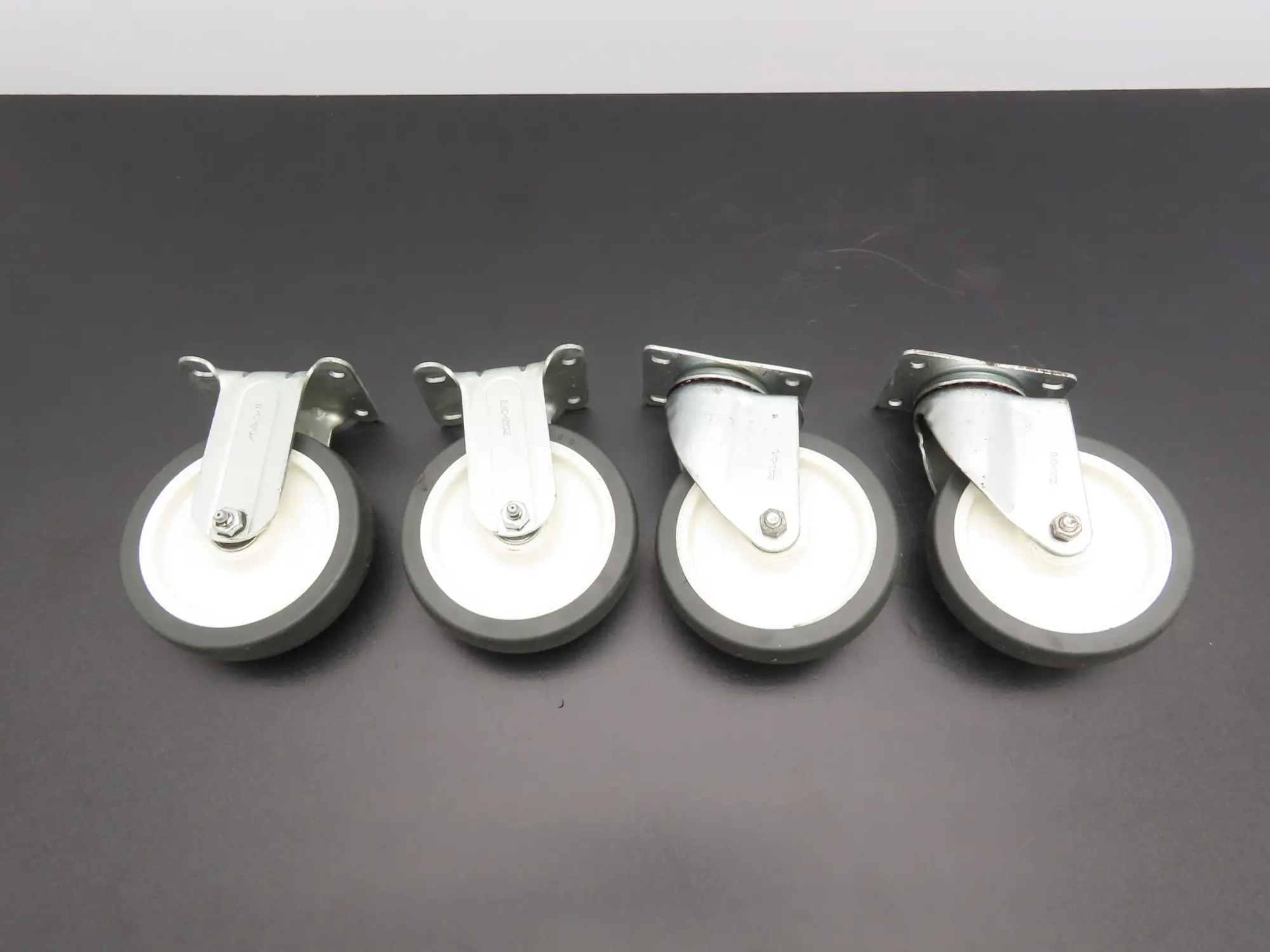 Payson 050/5 5" Swivel & 051-5 Fixed Caster Wheels Lot of 4