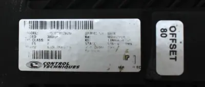 USED CONTROL TECHNIQUES 115UMC301CBCAA
