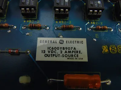 General Electric IC600YB907A Source Output 44A717602-001 44A297089-G01 Used