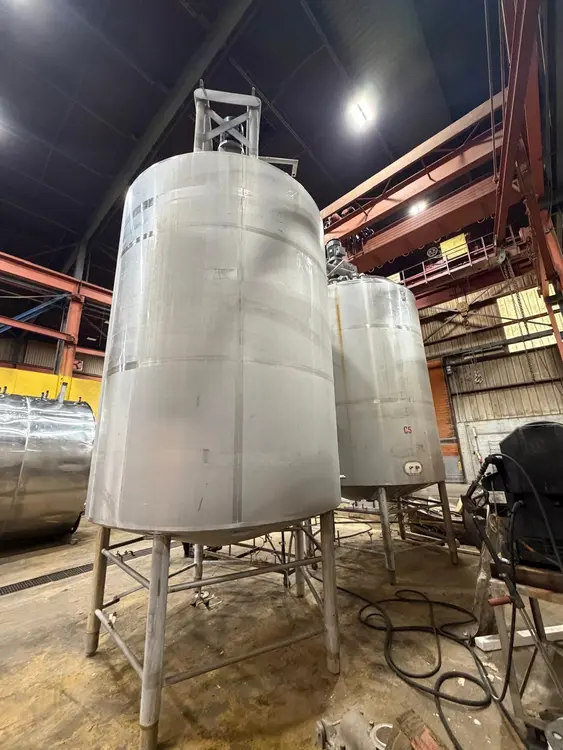 Used 2009 TANK STAINLESS STEEL 3840 Gallon Stainless Steel Tanks New Jersey US | Perry Equipment #1398510