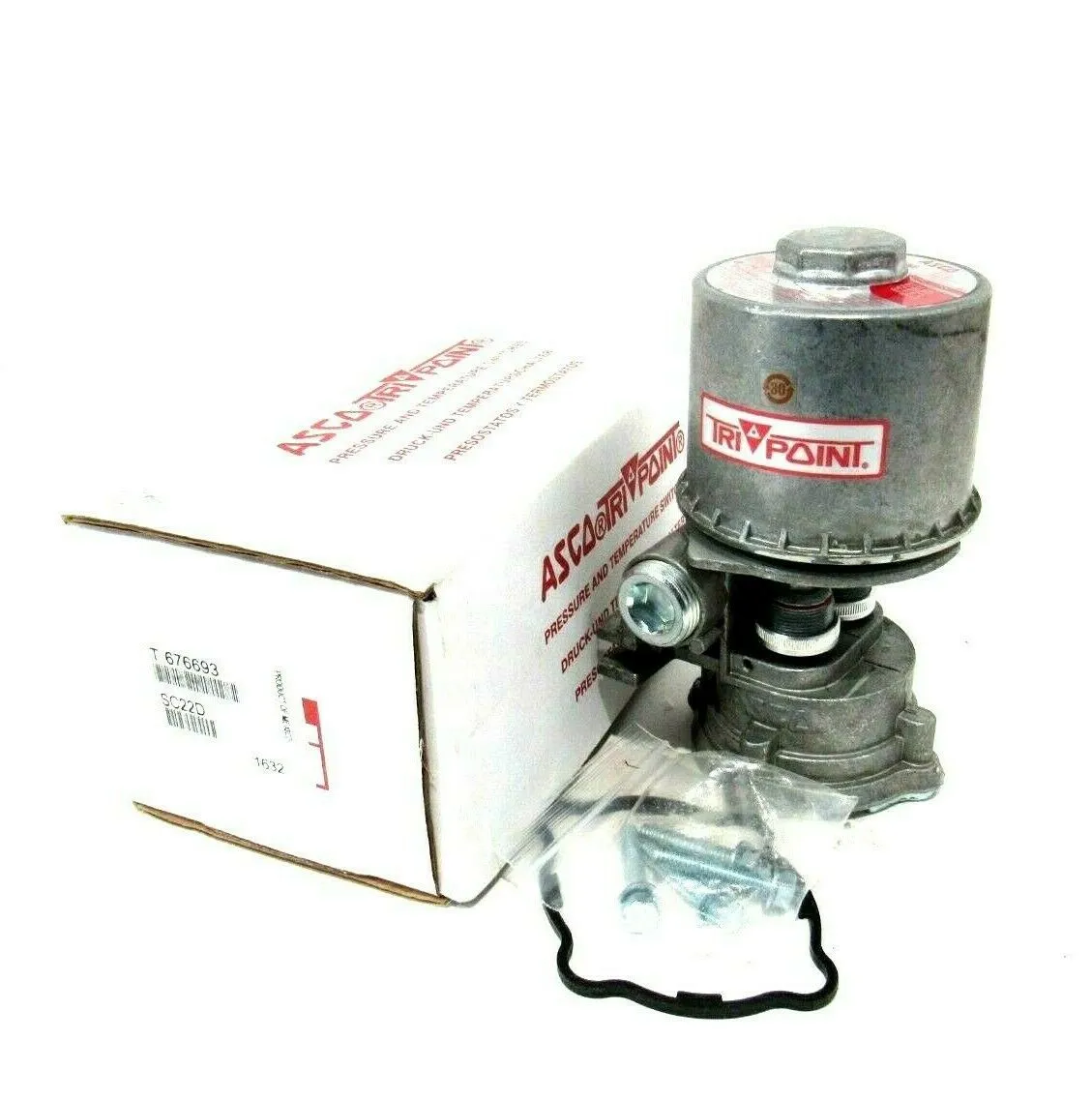NEW ASCO SC22D TRI POINT PRESSURE SWITCH