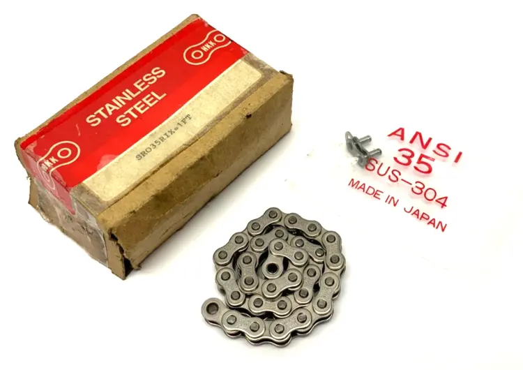 Used HHK STAINLEES STEEL CHAIN LINK W/ LOCK KEY 1' Misc Industrial Equipment | Maverick Industrial Sales #1120935