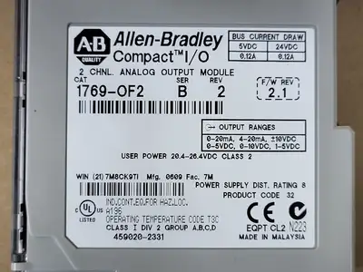 NEW ALLEN-BRADLEY 1769-OF2