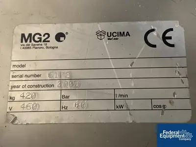 USED MG2 MG2 G140 Nett Capsule Filler