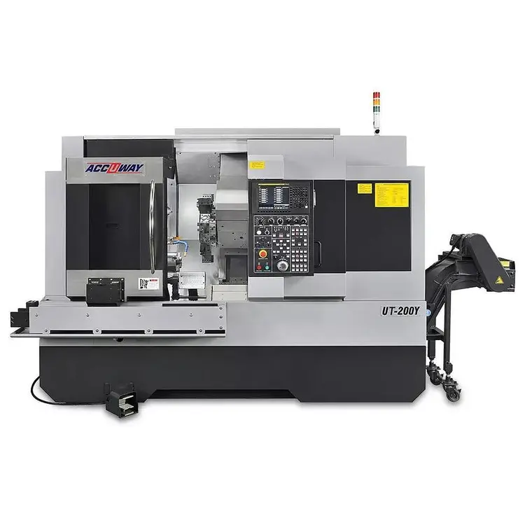 New | in-Stock 2025 ACCUWAY 	UA-200Y CNC Lathes Ontario CA | DC Brewer Machinery #919503
