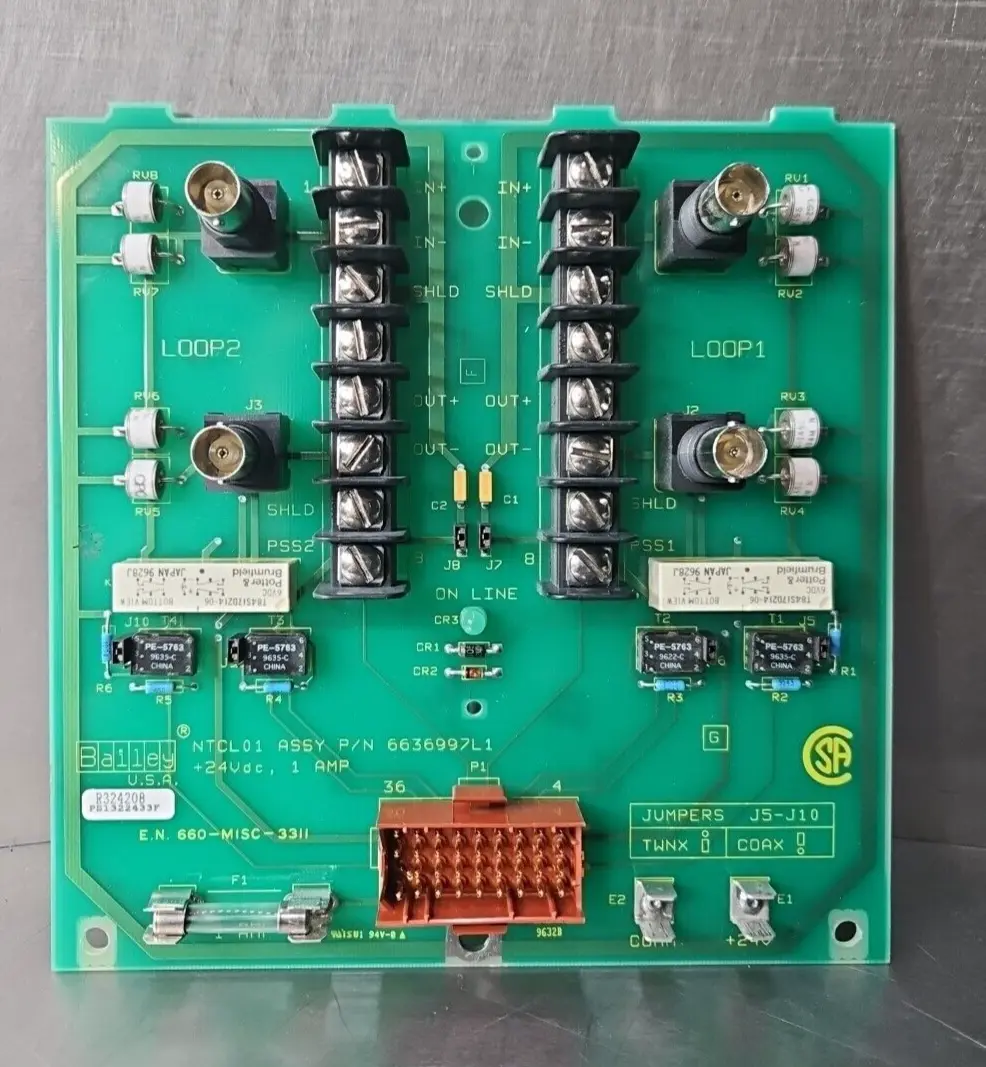 ABB Bailey ABB B Communication Terminal Card loc3D27
