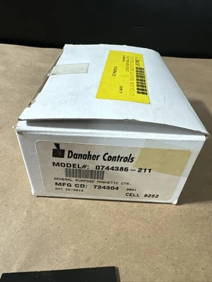NEW Danaher Controls 0744386-211