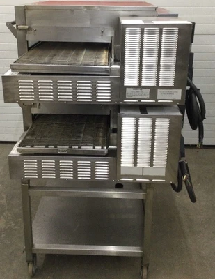 167-0082 Lincoln Impinger 1132 Electric Double Stack Conveyor Oven