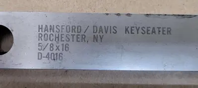 Used HANSFORD DAVIS D-4016 Misc Industrial Equipment Kentucky US | Aucto #687898