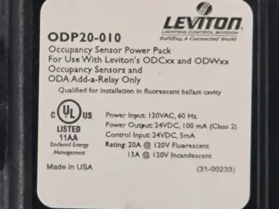 USED LEVITON ODP20-010