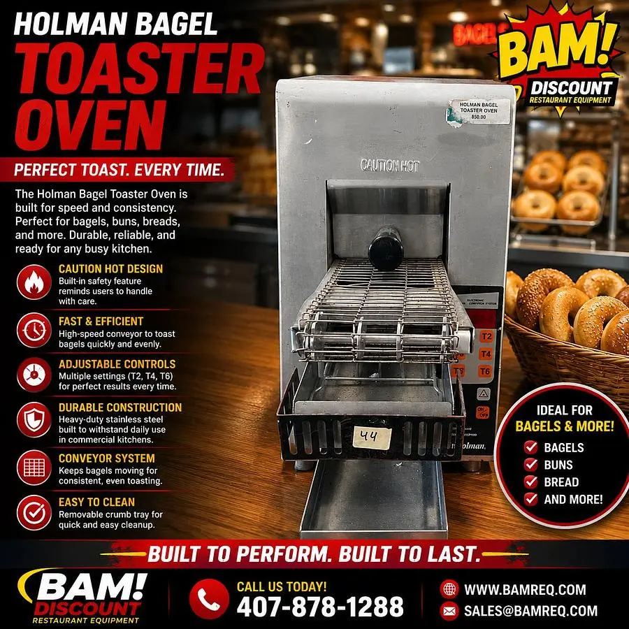Used HOLMAN IRCS2-NW Conveyor Ovens Florida US | BAM Discount Restaurant Equipment #1280204