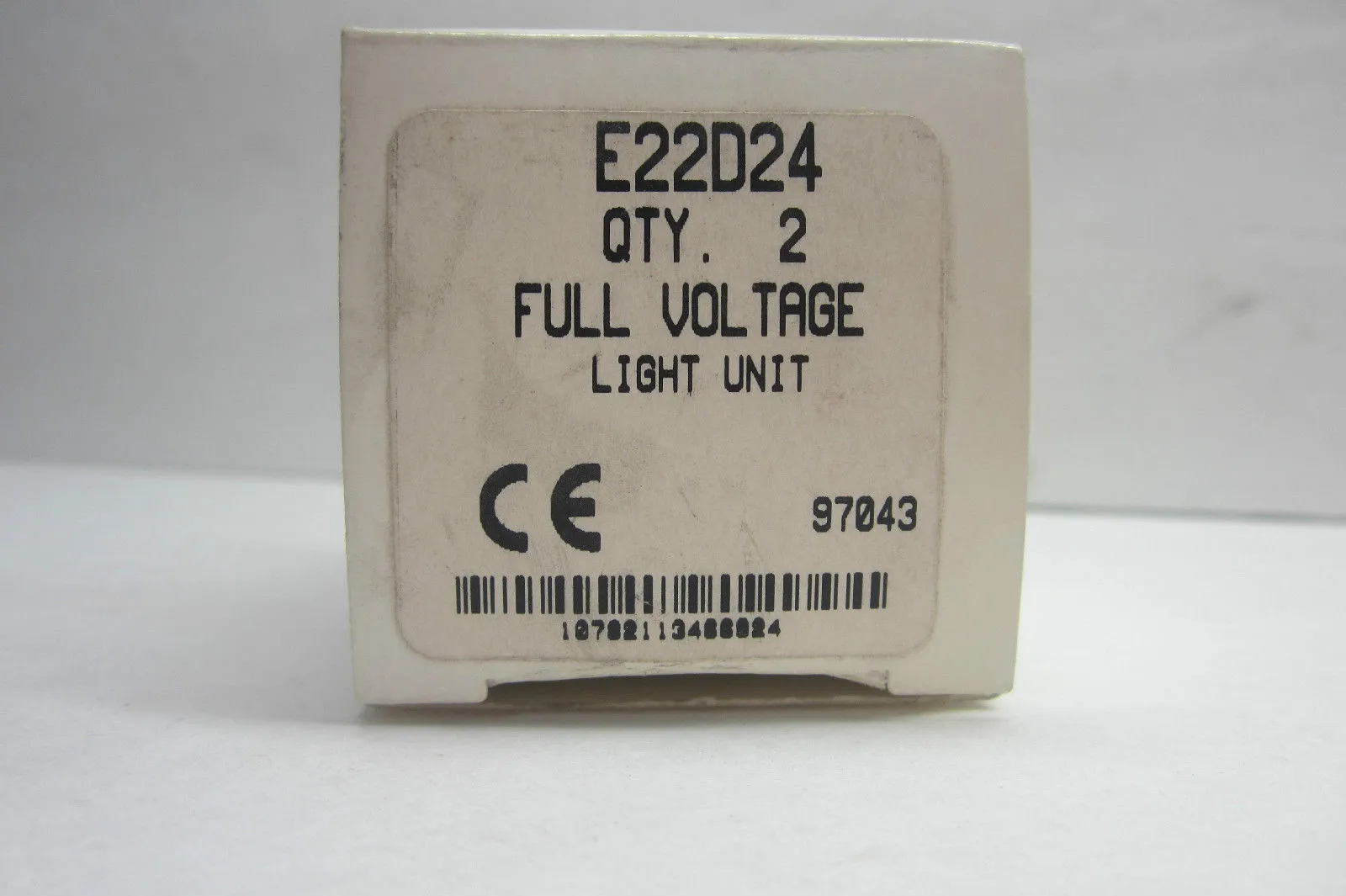 2 NEW CUTLER HAMMER E22D24 CONTACT BLOCK