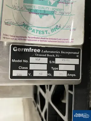 USED Germfree Portable HEPA FL2