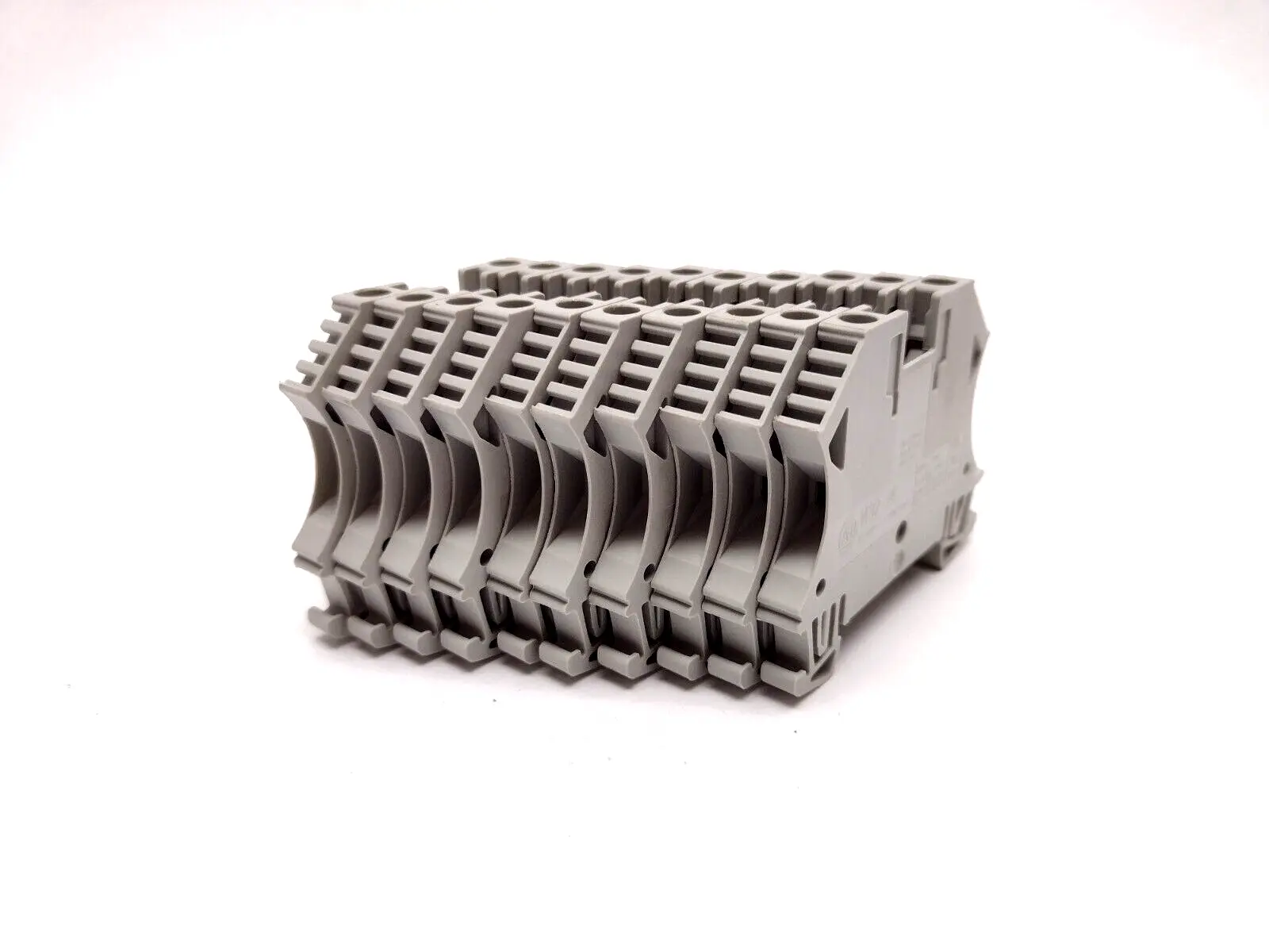 1492-J4 | Allen Bradley  Feed Through Terminal Block, Gray, LOT OF 10 - Used