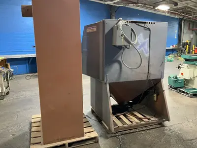 Used ZERO MANUFACTURING 220900R&DF 3PD Blast Room (Manual Booth) Ohio US | HGR 24 #1452470