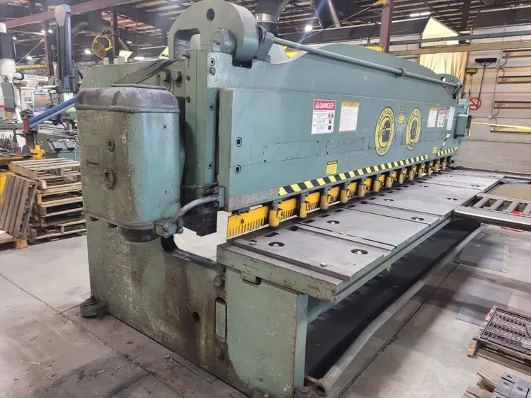 Used 1965 CINCINNATI SHAPER CO 4314 Power Squaring Shears (Gauge) Oregon US | MD Equipment Services LLC #684710