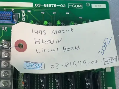 Used MAZAK 038157902COM I/O Boards & Replacement Parts Ohio US | HGR 24 #1316190