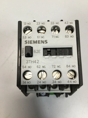 Used SIEMENS 3TH4262-0A PLC Contactors | Ideal Machinery #619935