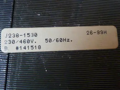 NEW MILLER ELECTRIC J238-1530