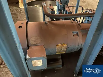 USED Fluid Air Fluid Air Fluid Bed Dryer, Model 0500, S/S