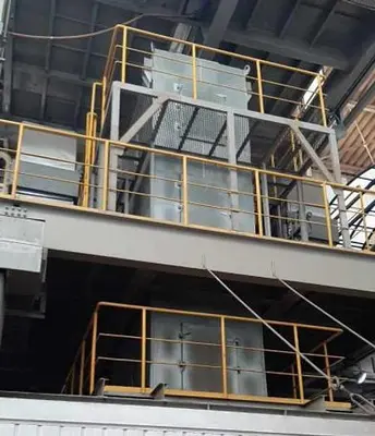 67" W (1710 mm) x .009"-.079" (.23 mm-2 mm) x 20 Ton Color Coating Line (Used)