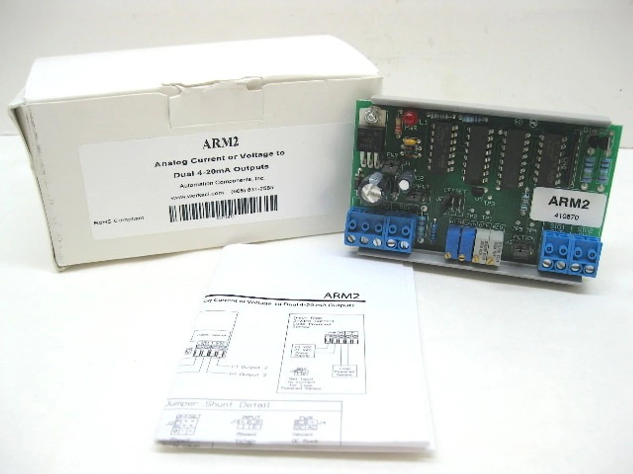 NEW AUTOMATION COMPONENTS INC. ARM2