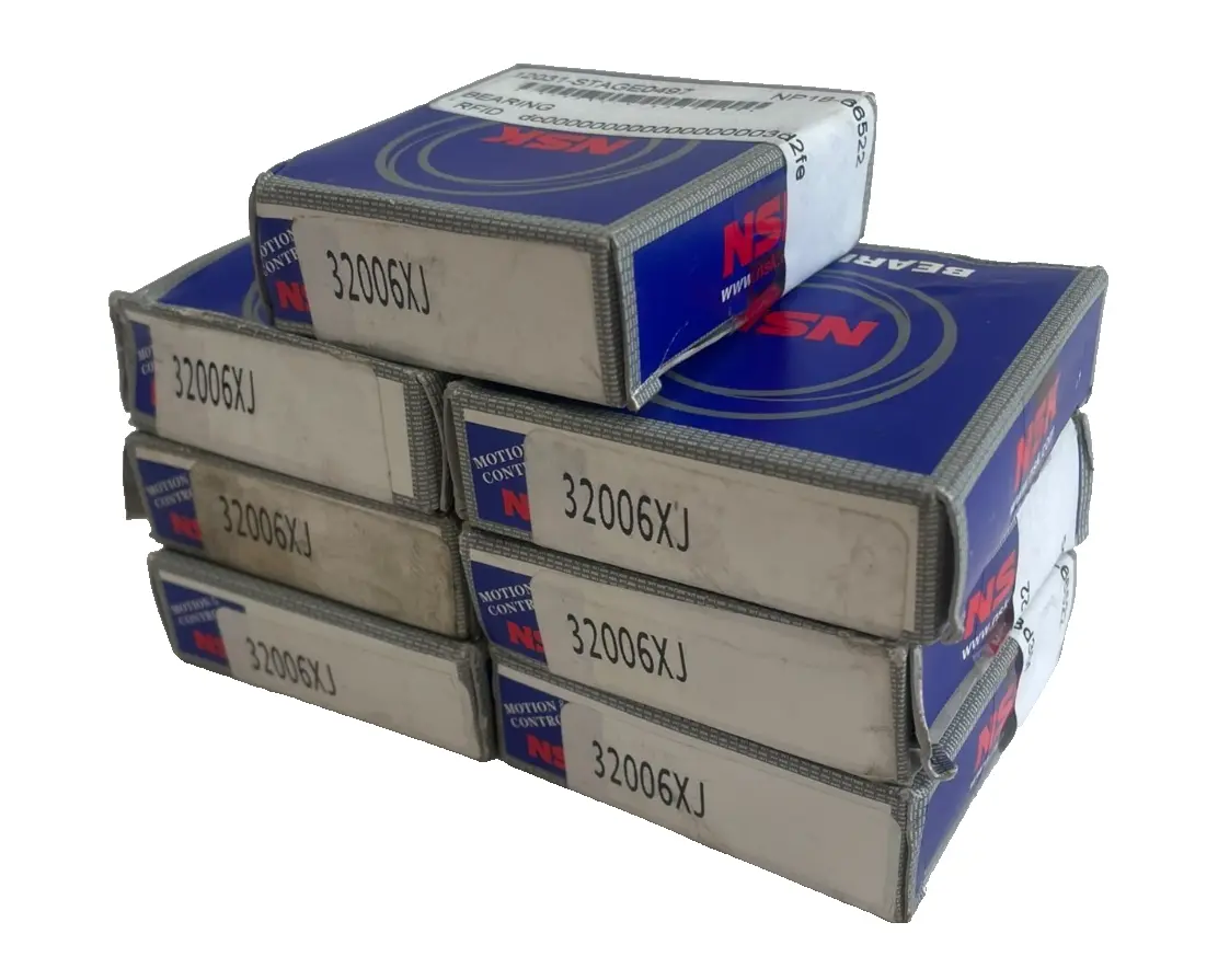 NEW LOT OF 7 NSK 32006XJ TAPERED ROLLER BEARING