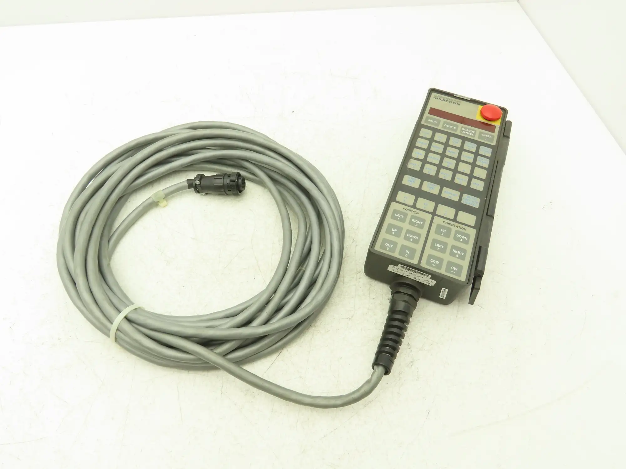 Cincinnati Milacron 3-424-1993A CNC HMI Teach Pendant Operator Control 20' Cord