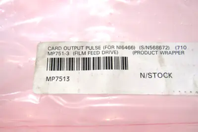 NEW BERGER LAHR MP751-3 INPUT BOARD MP7513