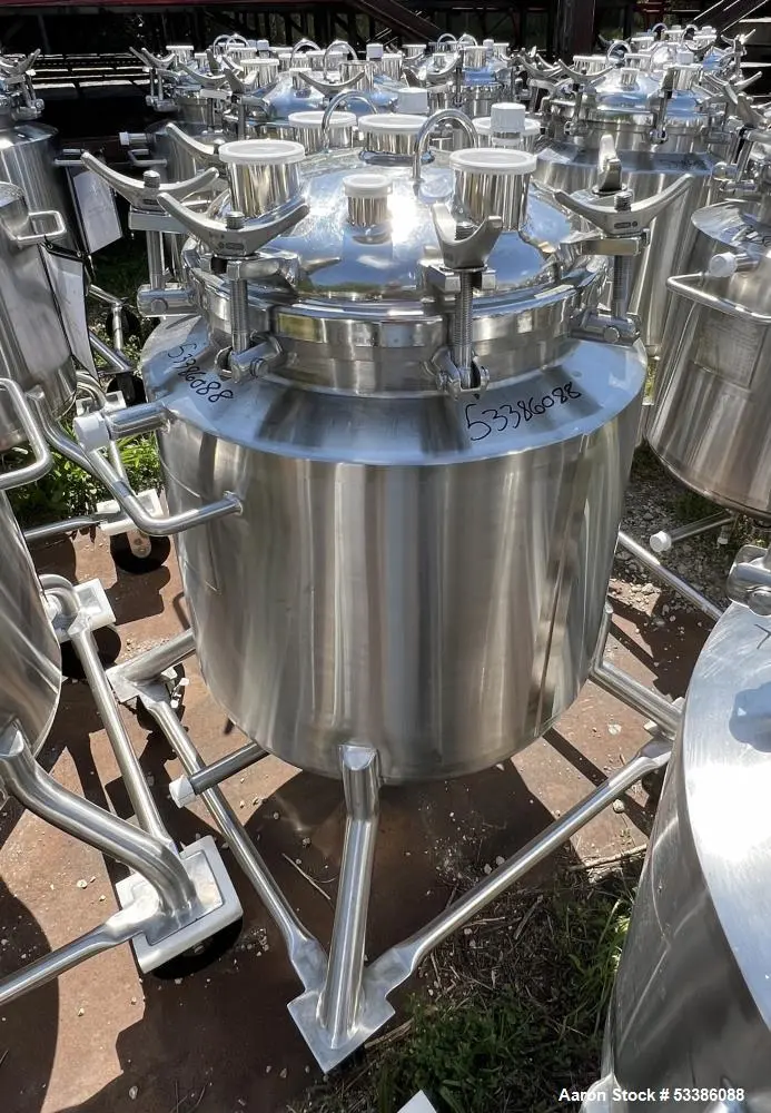 Used Precision Stainless Industrial Board Rated Jacketed Tank.