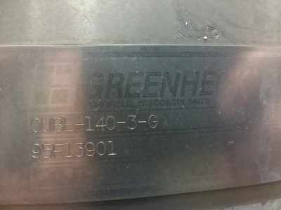 USED GREENHECK CUBE-140-3-G