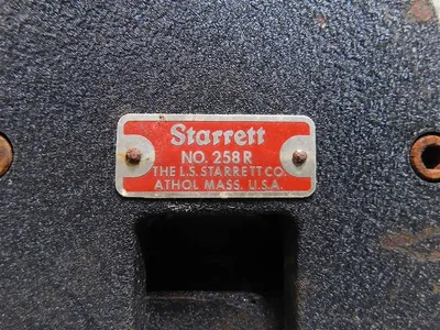 Starrett 258R Riser Block for Digi-Chek Height Gage Used