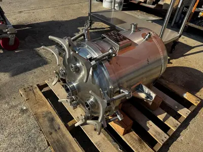 Tank, 15 Gallon, Stainless Steel, 50 PSI, Feldmeier, FV, #5991511