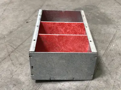 3-Gang Masonry Box, 6x4"