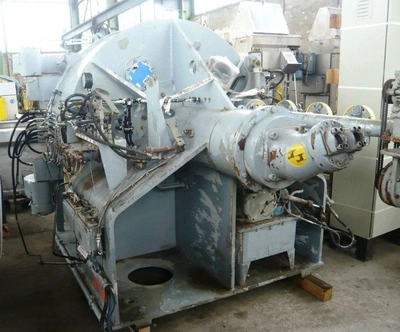 Krauss-Maffei HZ 125/2.5 Si peeler centrifuge, 316SS.