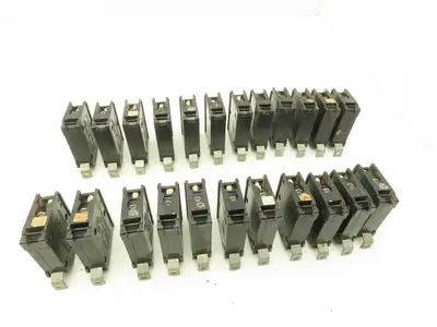 Westinghouse Circuit Breaker 20A 1 Pole 120/240V Lot of 23