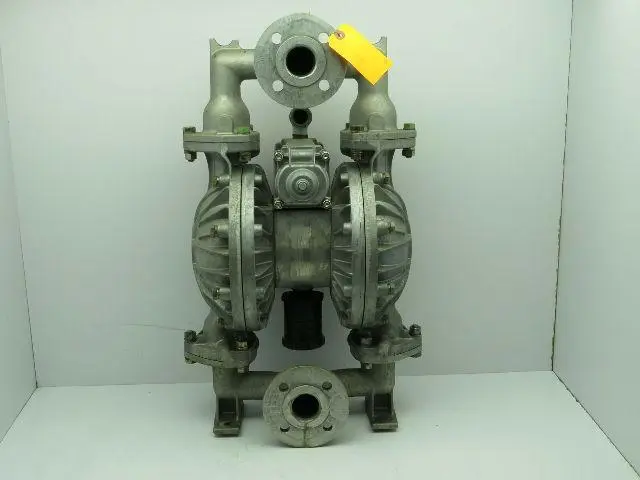 Air Pneumatic Diaphragm Pump Aluminum 1-1/2" Flange Mount (NO TAG) Tested