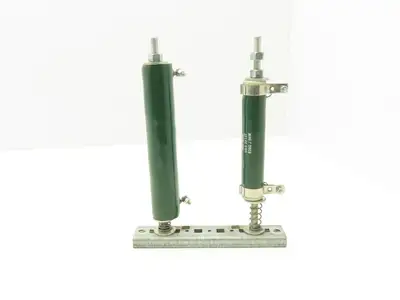SIR Resistor Set 820O 90W | 150R 150W | DIN Rail | Acrylic Hazard Cage