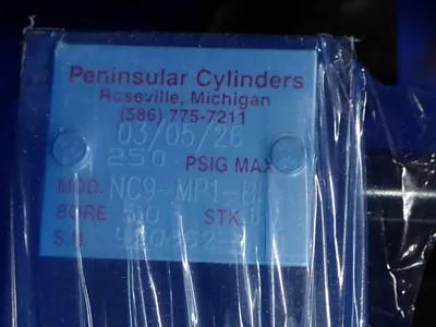 USED PENINSULAR CYLINDERS NC9MP1BR / NC9MS2BR