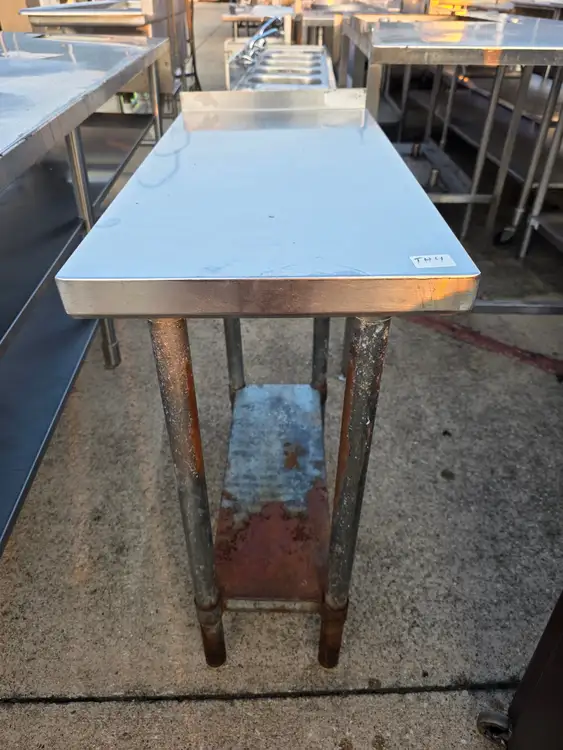 Used Falcon Restaurant Supply Used 15" x 30" Stainless Steel Table - TH4 - SS407 Food Prep Tables Illinois US | Falcon Restaurant Supply #1373546