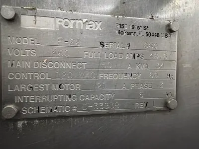Used FORMAX F 26 Patty Forming Machines Illinois US | M&M Equipment Corp. #1373472