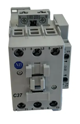 ALLEN BRADLEY 100-C37D10 CONTACTOR SER.C 100C37D10 NEW, SURPLUS