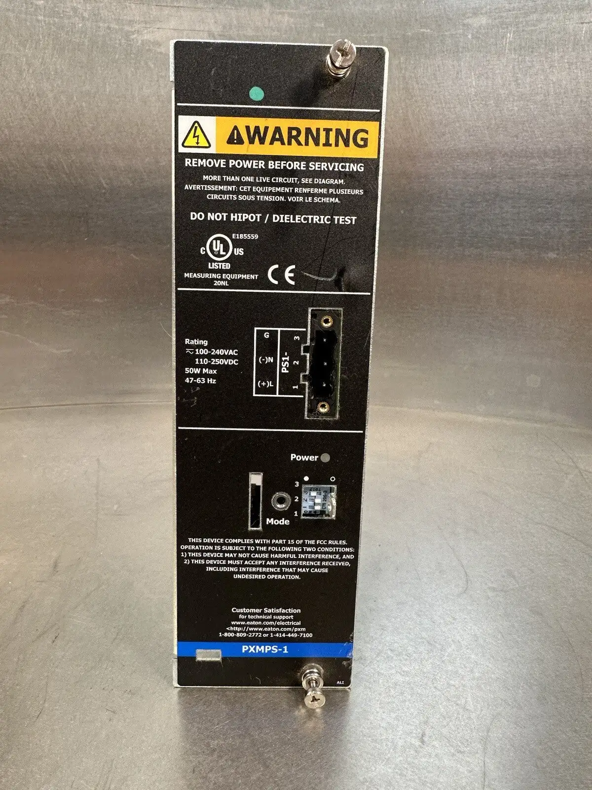 Eaton PXMPS-1 (BIN-1.2.2)