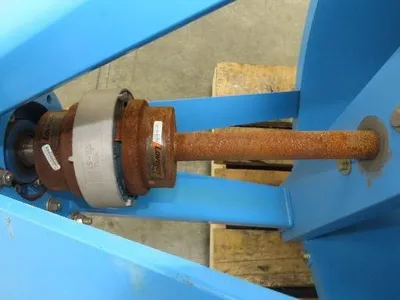 Motovario Mixing Hopper 5-1/2Hp Motor 460V 10" Auger 97 RPM