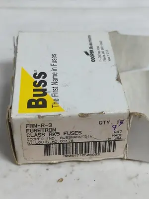 New | in-Stock COOPER BUSSMANN FRN-R-3 Miscellaneous Equipment (Electrical & Power) Ohio US | Surplus Asset Holdings #1309782