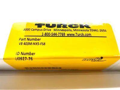 New | in-Stock TURCK MULTIBOX U0927-76 Electrical Boxes | Maverick Industrial Sales #1119756