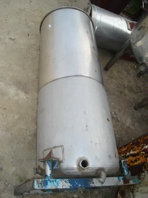 360 L S/S Open Top Tank