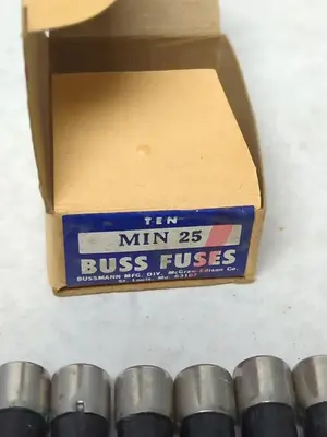 New | in-Stock COOPER BUSSMANN MIN 25 Miscellaneous Equipment (Electrical & Power) Ohio US | Surplus Asset Holdings #1235699
