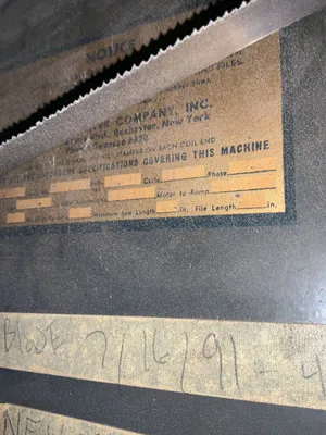 Used DO ALL V36 Vertical Band Saws Ohio US | HGR 24 #1146797